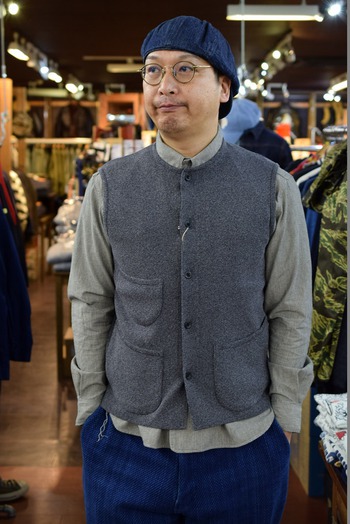 オルゲイユ　OR-4099 Knit Vest ニットベスト