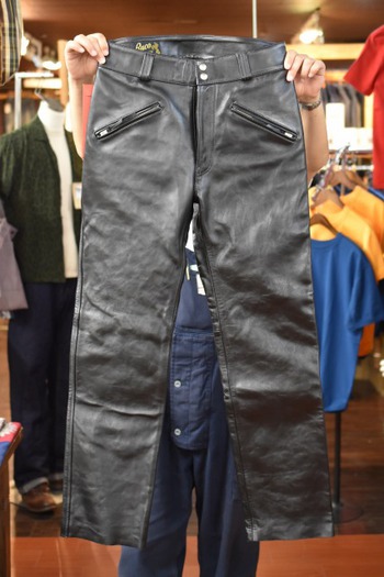 リアルマッコイズ　BUCO レザーパンツ　J-99　入荷です