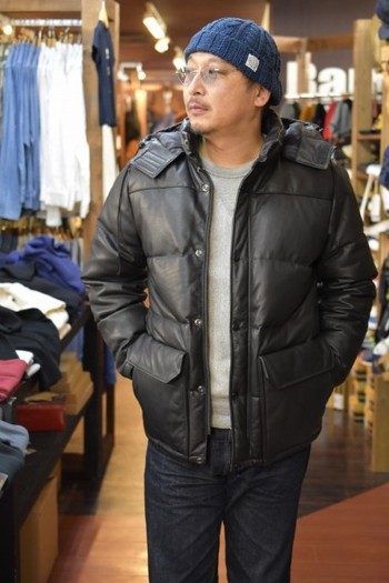 FINE CREEK LEATHERS＆CO  Vienna ホースハイドダウンジャケット