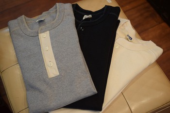 フェローズ　定番　ヘンリーネックロンＴ入荷