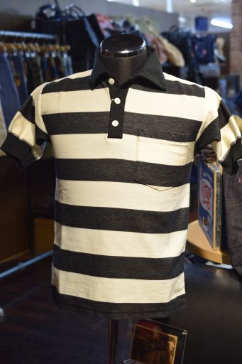 マットソンズ　ボーダー鹿の子ポロシャツ　入荷