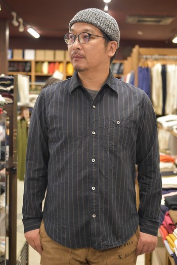 デラックウエア  LV-21 THROUGH STRIPE 本年も入荷です