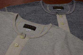 ジェラード　ヘンリーネックTシャツ　クラシックアンダーウェア　半袖バージョン