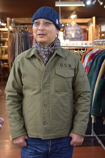 リアルマッコイズ　A-2DECK JACKET　在庫ございます