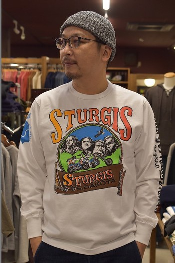 リアルマッコイズ　BUCO  L/S TEE / STURGIS  入荷です