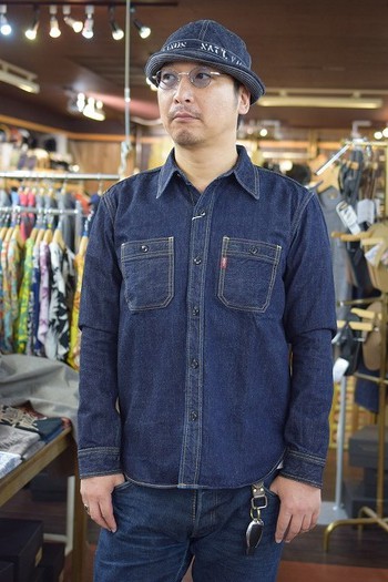 ダルチザン　14ozデニムワークシャツ　入荷