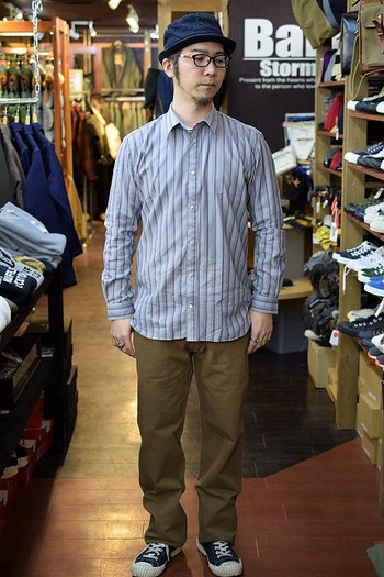 オルゲイユ　Standard Collar Shirt OR-5033C