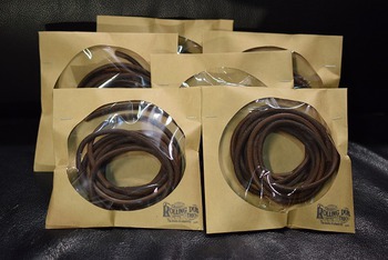 ローリングダブトリオ　レザーシューレース　入荷です