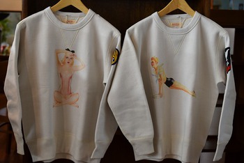 リアルマッコイズ　Vargas Girl SWEAT
