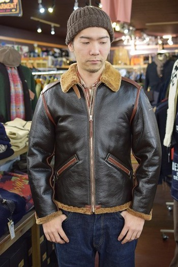 トイズマッコイ　B-6　着てみました。３８サイズあり