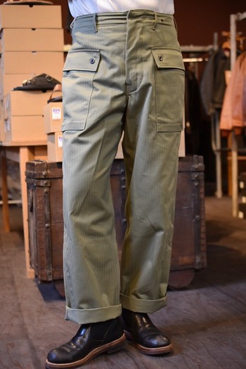 リアルマッコイズ モンキーパンツ  P-44 UTILITY TROUSERS　追加オーダーしました