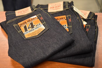 アイアンハート　666S 14oz  セルビッチデニム  スリムストレート  サイズ揃っています