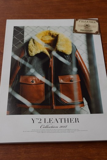 Y`2　レザー2018FW　コレクション in BarnStormer