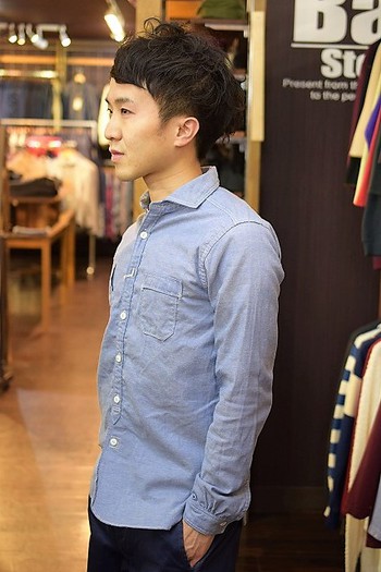 コリンボ　OLD WEDWORTH SHIRT
