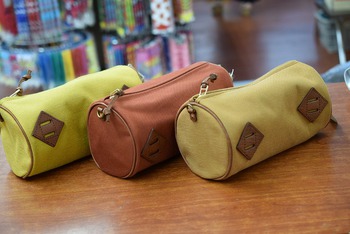 Vasco　小型ドラム型肩掛けバッグ　OLD DRUM BAG