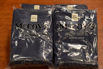 リアルマッコイズ　2PACK TEE  カラー：NAVY　入荷です