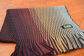 ダッパーズ　 V FRAAS Russell Knitting Woolen Scarf 入荷