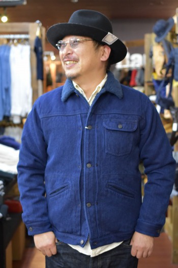ダルチザン　刺し子ランチジャケット　入荷です
