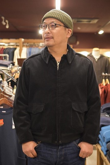 ジェラード　JOHN GLUCKOW JG53436 Cotton A-2 type Corduroi　