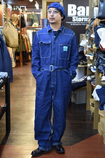 ナイジェルケーボン　LYBRO P-52　DENIM COVERALL　洗ってみた