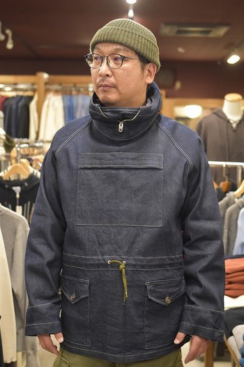 コリンボ　別注アノラックパーカー　ご紹介
