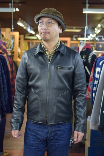 フラットヘッド　ディアスキン　スポーツジャケット入荷です