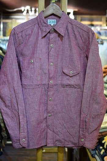 ジェラード　定番シャンブレーシャツ　新色入荷