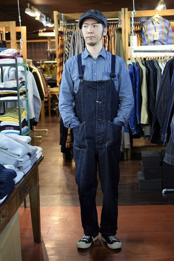 コリンボ　OLD SHIPMAN’S BIB OVERRALL