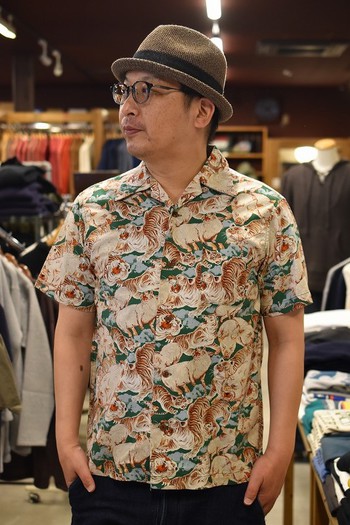 STUDIO D’ARTISAN 5654 百豚アロハシャツ 入荷です