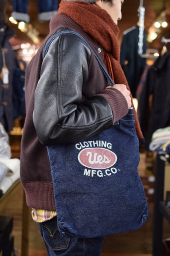 ウエス　デニムダブルバッグ　入荷