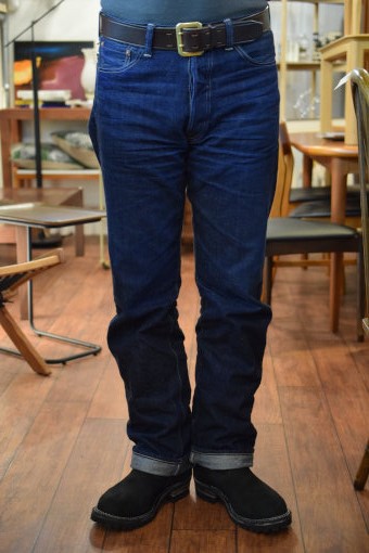 大江洋服店　別注デニムBO-０１XX　スタッフ白井穿きこみ編