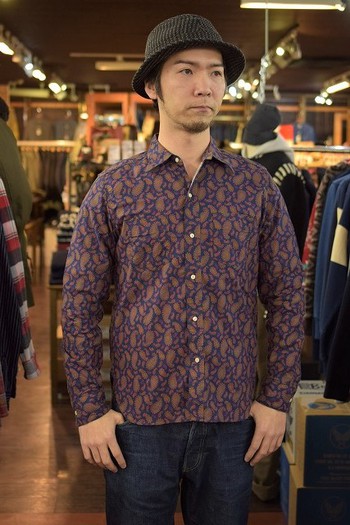 ジェラード　Lineman Shirts オールドネイビー