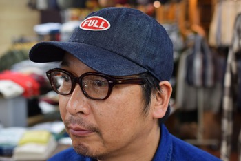 フルカウント　デニムキャップ　入荷です