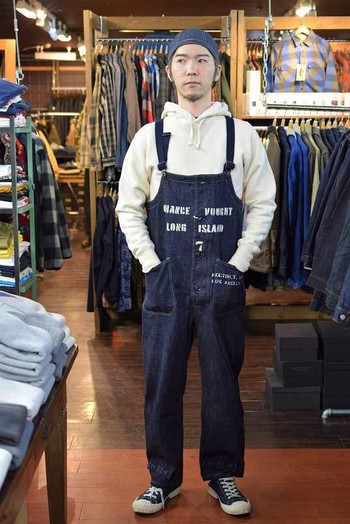 コリンボ　OLD SHIPMAN’S BIB OVERALL  カスタム 在庫ございます