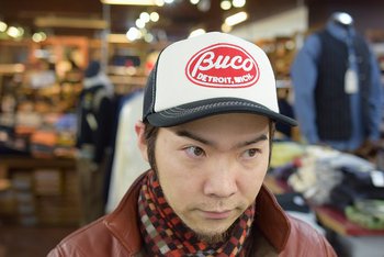 リアルマッコイズ　BUCO　メッシュキャップ入荷です