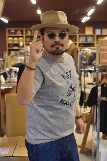 リアルマッコイズ　Tシャツ AMERICAN ATHLETIC TEE / KSV
