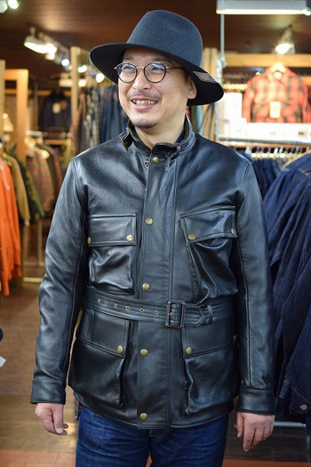 2月9日発売商品　アディクトクローズ　AD-10 SHEEPSKIN BMC JACKET