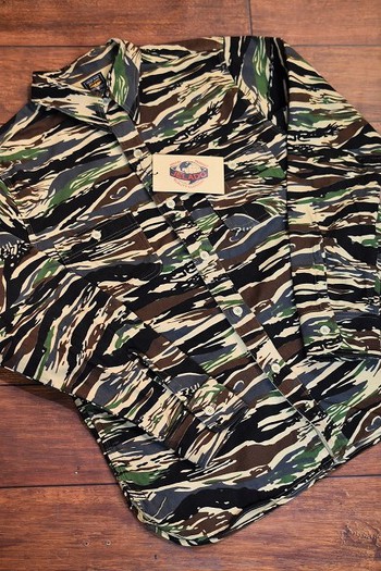 ジェラード　Mimic Shirt　タイガーカモ