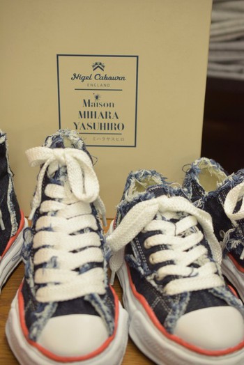 Nigel Cabourn×MIHARA YASUHIRO　コラボスニーカー入荷。