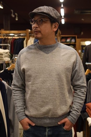 ループ＆ウェフト　春スウェットにいかがでしょうか？