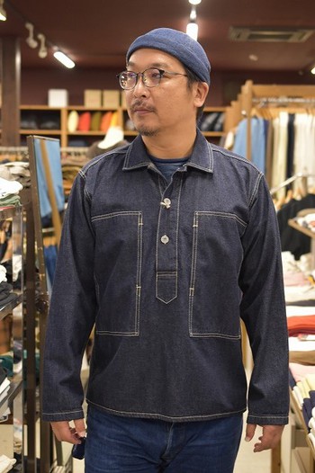 コリンボ　 S.R.GARRISON ARMY DENIM BROUSE INDIGO 　ご紹介