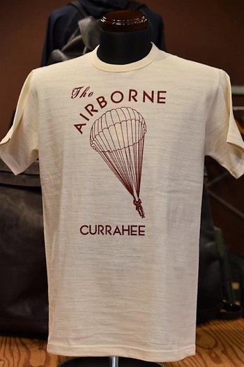 REAL McCOYS  AIRBORNEな漢のTシャツ入荷