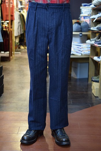 オルゲイユ　French Stripe Trousers