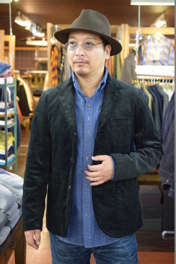 Nigel Cabourn  コーデュロイ ホスピタルジャケット