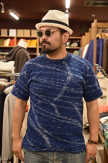 ダルチザン KASURI インディゴTシャツ