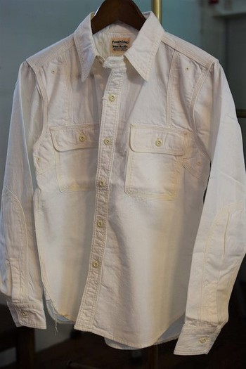 フェローズ　シャンブレーワークシャツ入荷
