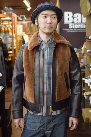 Y’2 LEATHER 20周年限定モデル　グリズリージャケット