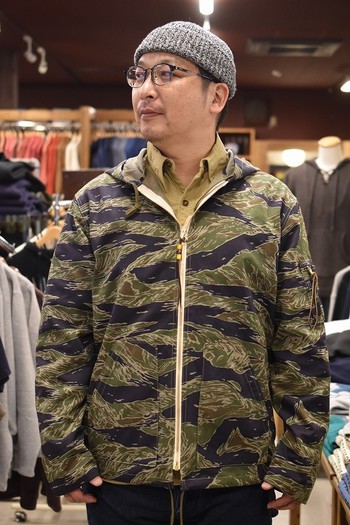 リアルマッコイズ　TIGER CAMOUFLAGE PARKA / TADPOLE　入荷です