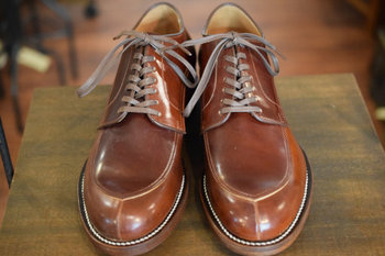 メーカーズ　コードバン　V TIP BLUCHER SHOES