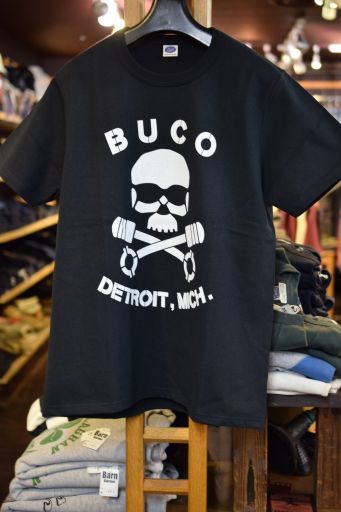 リアルマッコイズ　BUCO　Tシャツ　SKULL&PISTON　